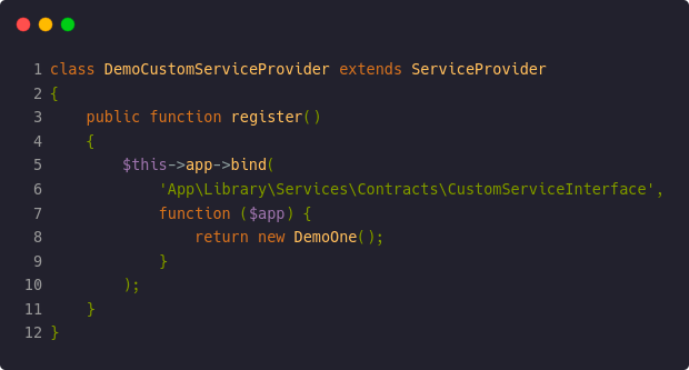 Laravel Service Providers  - How to use it?!
